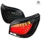 Spec-D Tuning 08-10 Bmw E 60 5- Series LED Tail Lights- Glossy Black With Smoke Lens LT-E6008BBLED-TM - alternate 1